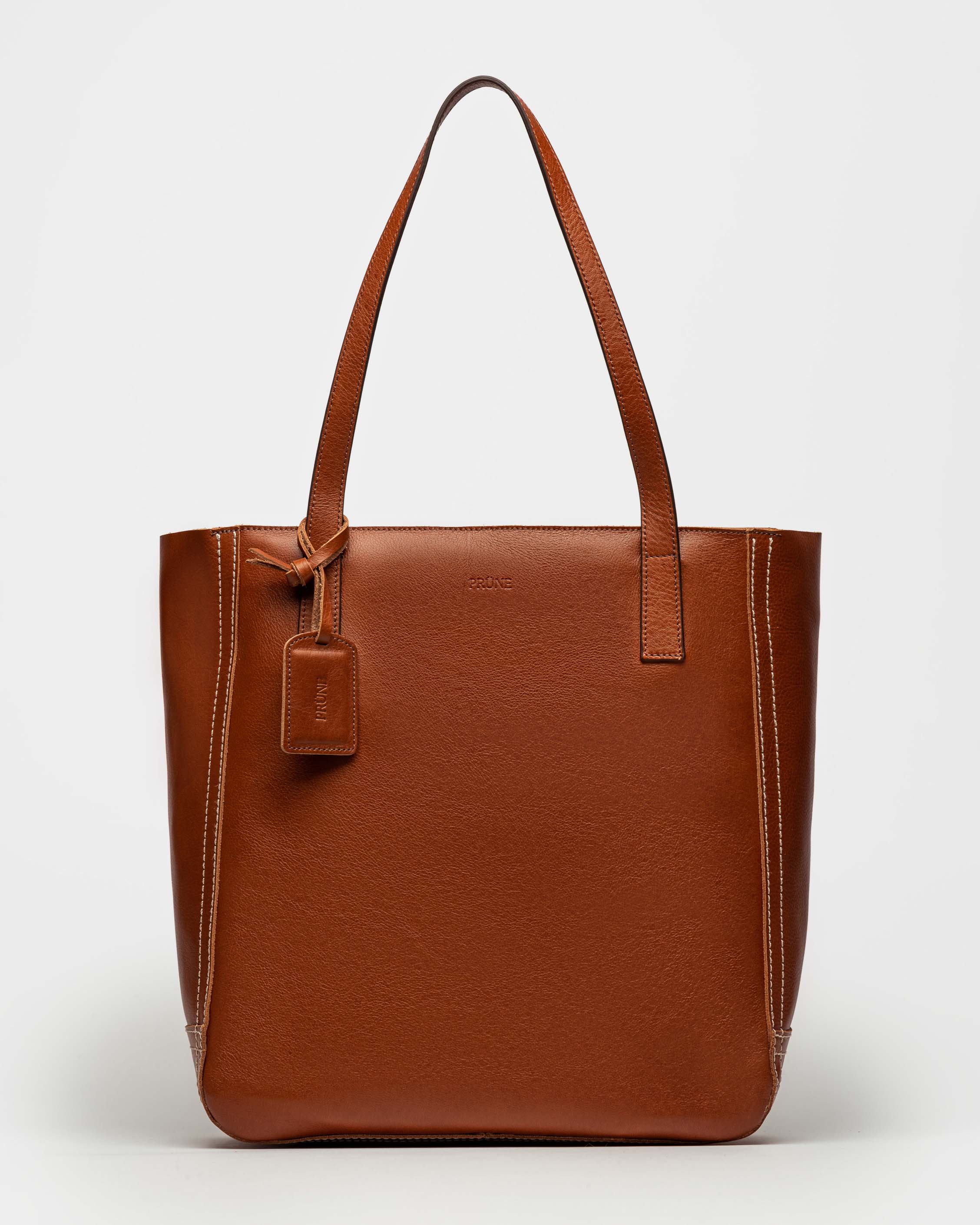 SHOPPER VERA EN CUERO VEGETAL LISO